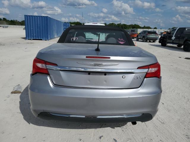 1C3BCBEB6DN606387 - 2013 CHRYSLER 200 TOURING SILVER photo 6