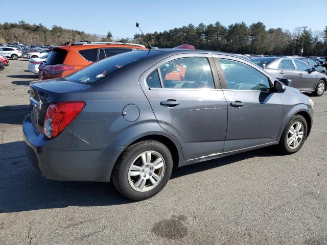 1G1JC5SG0D4201262 - 2013 CHEVROLET SONIC LT GRAY photo 3