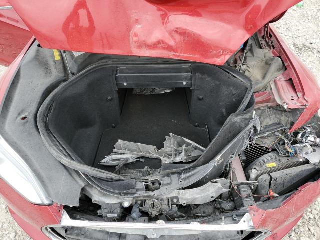 5YJSA1DP5DFP08965 - 2013 TESLA MODEL S Կարմիր լուսանկար 11