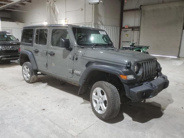 1C4HJXKNXMW591491 - 2021 JEEP WRANGLER U SPORT GRAY photo 4