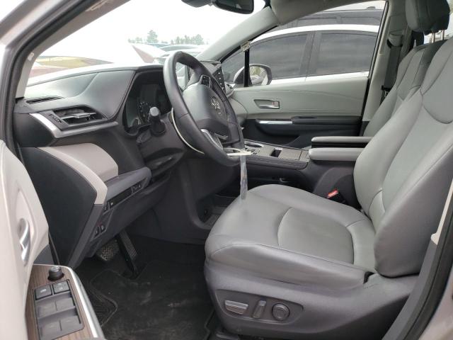 5TDYRKEC8MS014514 - 2021 TOYOTA SIENNA XLE SILVER photo 7