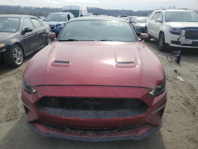 1FA6P8TH3K5203739 - 2019 FORD MUSTANG RED photo 5