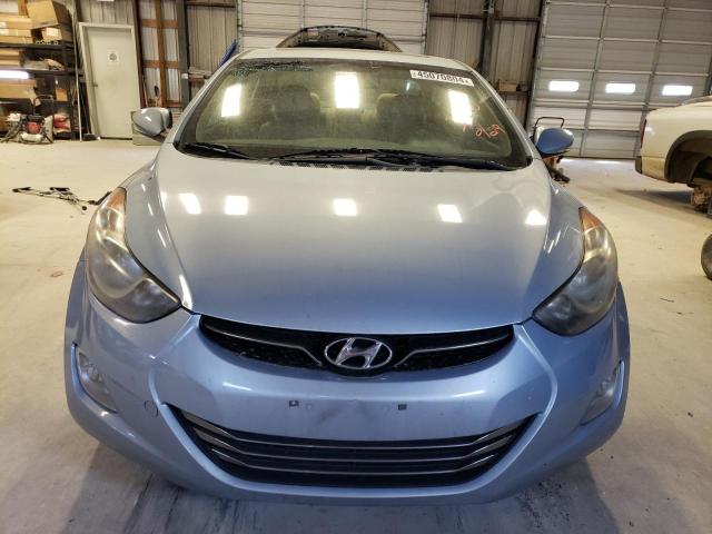 KMHDH4AE7DU570440 - 2013 HYUNDAI ELANTRA GLS BLUE photo 5