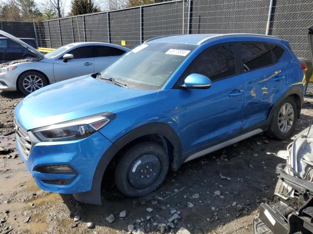 KM8J33A44HU530499 - 2017 HYUNDAI TUCSON LIMITED BLUE photo 1