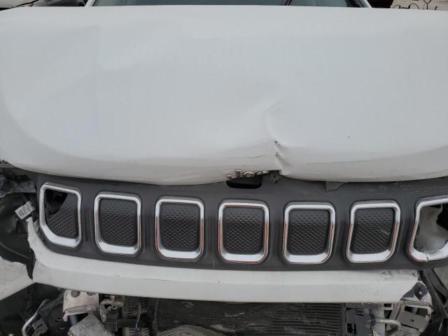 3C4NJDBB8NT207397 - 2022 JEEP COMPASS LATITUDE WHITE photo 12