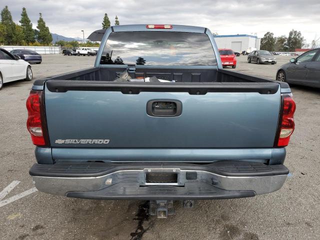 2GCEC13V071131132 - 2007 CHEVROLET SILVERADO C1500 CLASSIC CREW CAB BLUE photo 6