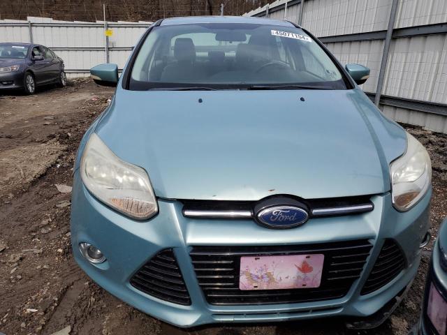 1FAHP3H2XCL197712 - 2012 FORD FOCUS SEL BLUE photo 5