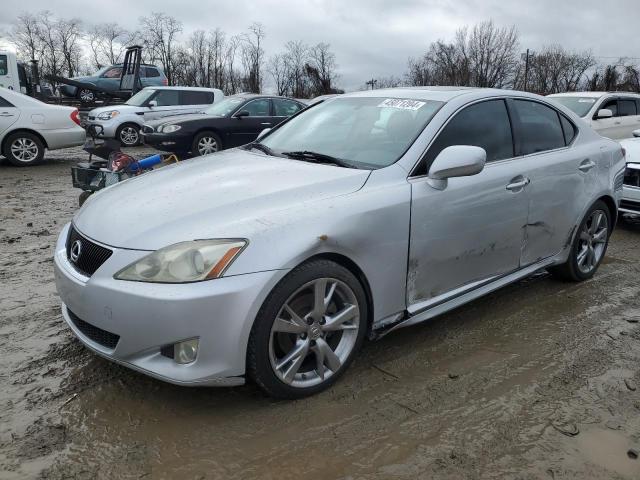 JTHBK262285085637 - 2008 LEXUS IS 250 SILVER photo 1