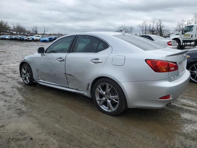 JTHBK262285085637 - 2008 LEXUS IS 250 SILVER photo 2