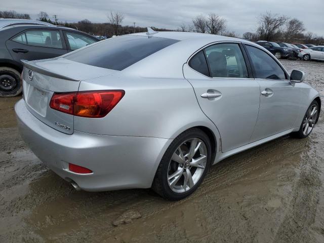 JTHBK262285085637 - 2008 LEXUS IS 250 SILVER photo 3