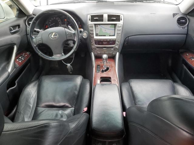 JTHBK262285085637 - 2008 LEXUS IS 250 SILVER photo 8