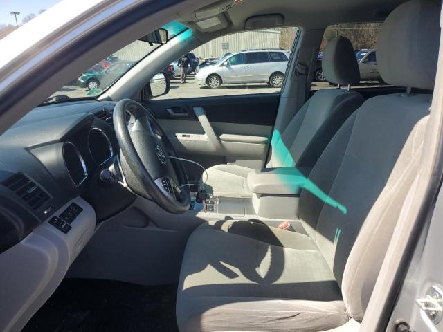 5TDBK3EH4DS206136 - 2013 TOYOTA HIGHLANDER BASE Argent photo 7