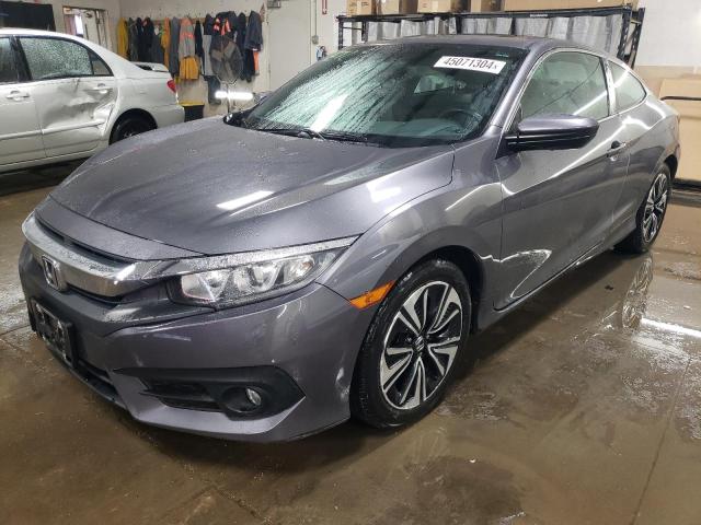 2HGFC3B71GH361886 - 2016 HONDA CIVIC EXL GRAY photo 1