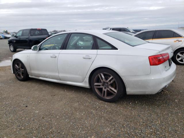 WAUFMAFC1FN031918 - 2015 AUDI A6 PREMIUM PLUS WHITE photo 2