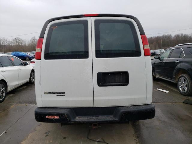 1GCSGAFX9E1138359 - 2014 CHEVROLET EXPRESS G1 WHITE photo 6