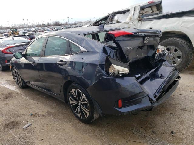 19XFC1F35JE001212 - 2018 HONDA CIVIC EX BLUE photo 2