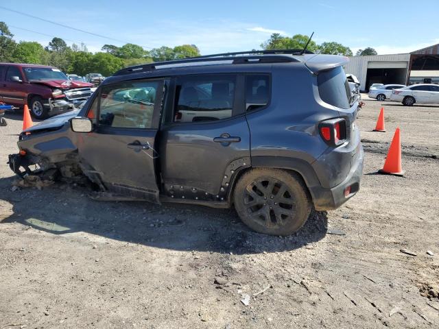 ZACCJBBB4HPG45647 - 2017 JEEP RENEGADE LATITUDE GRAY photo 2