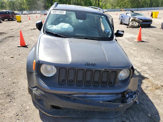 ZACCJBBB4HPG45647 - 2017 JEEP RENEGADE LATITUDE GRAY photo 5