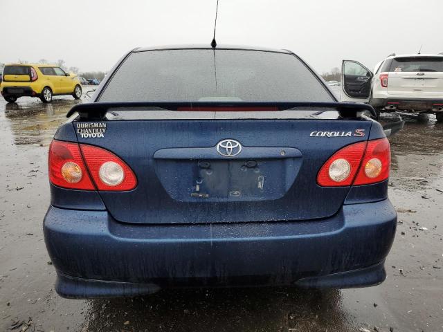 2T1BR32E75C357035 - 2005 TOYOTA COROLLA CE BLUE photo 6