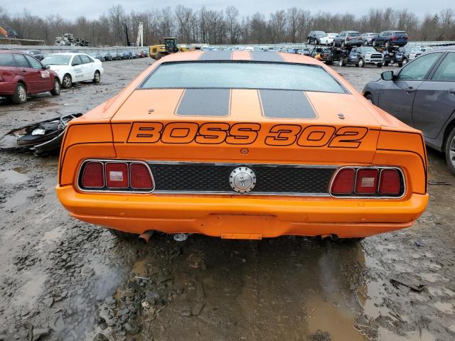 1F02F212277 - 1971 FORD MUSTANG ORANGE photo 6