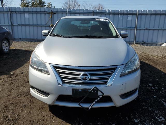 3N1AB7AP7DL732866 - 2013 NISSAN SENTRA S WHITE photo 5