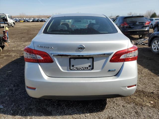 3N1AB7AP7DL732866 - 2013 NISSAN SENTRA S WHITE photo 6