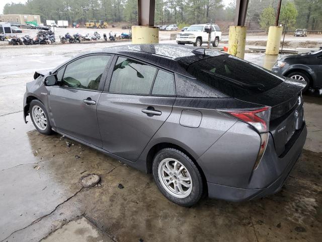 JTDKARFU8G3029324 - 2016 TOYOTA PRIUS GRAY photo 2