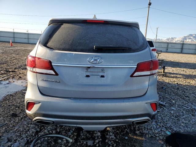 KM8SM4HF2HU183429 - 2017 HYUNDAI SANTA FE SE SILVER photo 6