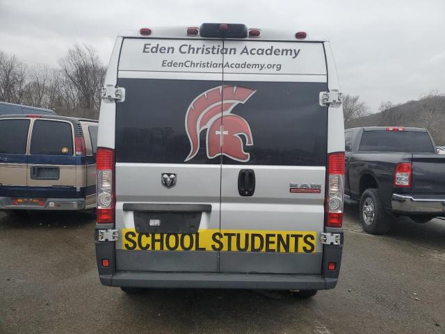 3C6TRVPG0HE523483 - 2017 RAM PROMASTER 2500 HIGH SILVER photo 6