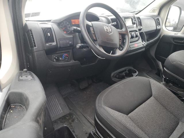 3C6TRVPG0HE523483 - 2017 RAM PROMASTER 2500 HIGH SILVER photo 8