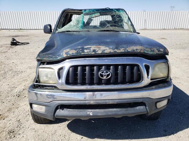 5TEGN92N12Z076312 - 2002 TOYOTA TACOMA DOUBLE CAB PRERUNNER GREEN photo 5