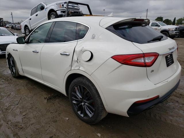 ZN661XUS7KX337365 - 2019 MASERATI LEVANTE SPORT WHITE photo 2