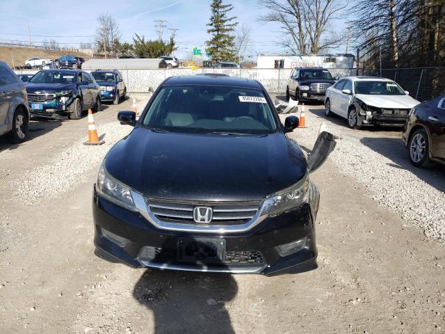 1HGCR2F8XEA239327 - 2014 HONDA ACCORD EXL BLACK photo 5