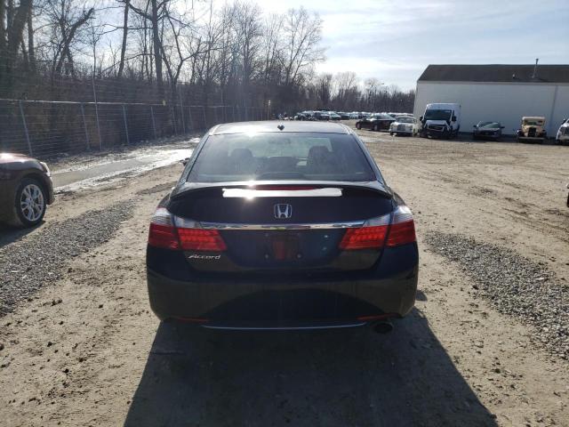 1HGCR2F8XEA239327 - 2014 HONDA ACCORD EXL BLACK photo 6