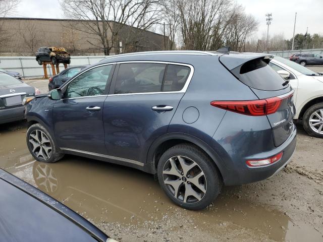 KNDPRCA63H7098713 - 2017 KIA SPORTAGE SX BLUE photo 2