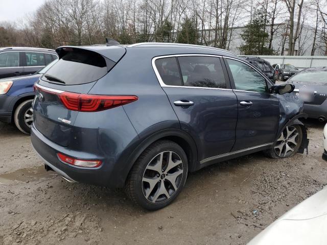 KNDPRCA63H7098713 - 2017 KIA SPORTAGE SX BLUE photo 3