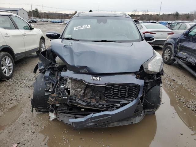 KNDPRCA63H7098713 - 2017 KIA SPORTAGE SX BLUE photo 5