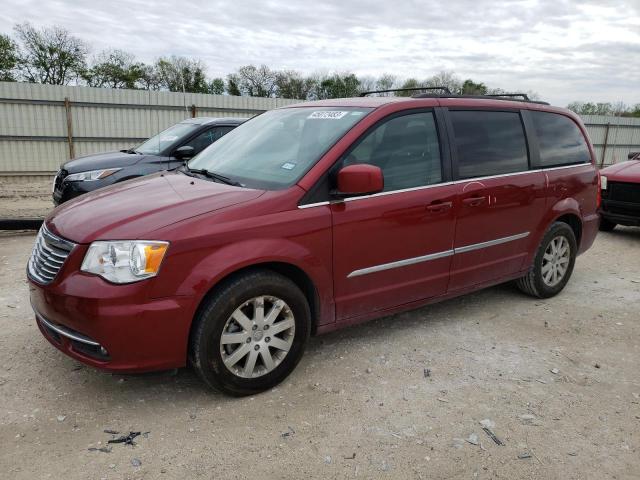 2C4RC1BG8ER394911 - 2014 CHRYSLER TOWN & COU TOURING 勃艮第红 照片 1