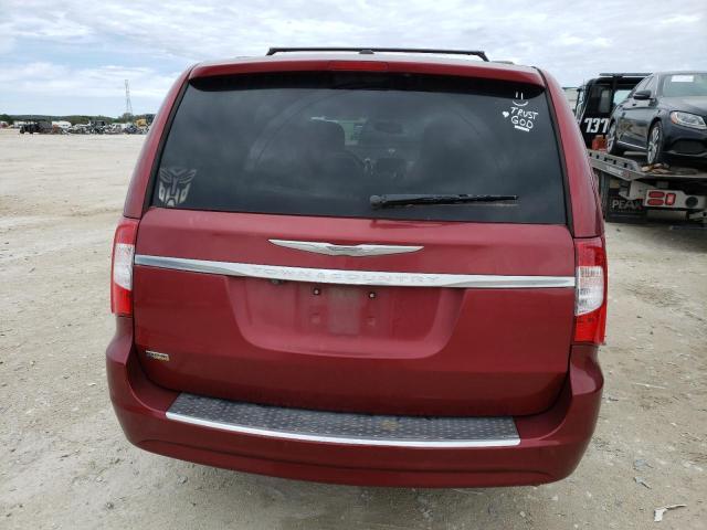 2C4RC1BG8ER394911 - 2014 CHRYSLER TOWN & COU TOURING 勃艮第红 照片 6