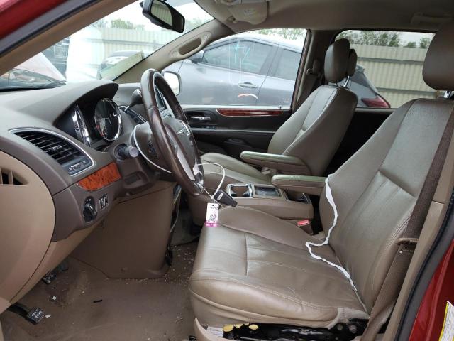 2C4RC1BG8ER394911 - 2014 CHRYSLER TOWN & COU TOURING 勃艮第红 照片 7