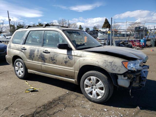 JF1SG63658H708416 - 2008 SUBARU FORESTER 2.5X GOLD photo 4