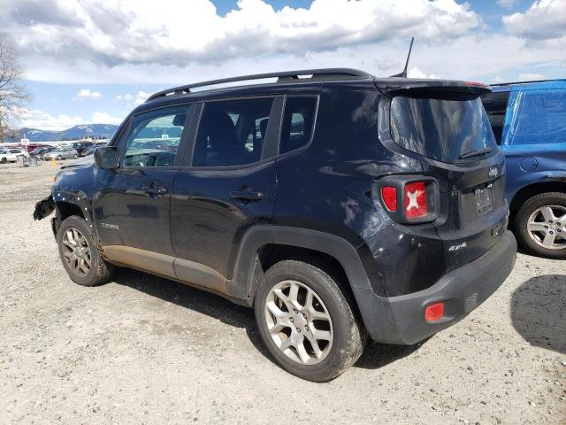 ZACCJBBB6JPH57145 - 2018 JEEP RENEGADE LATITUDE BLACK photo 2