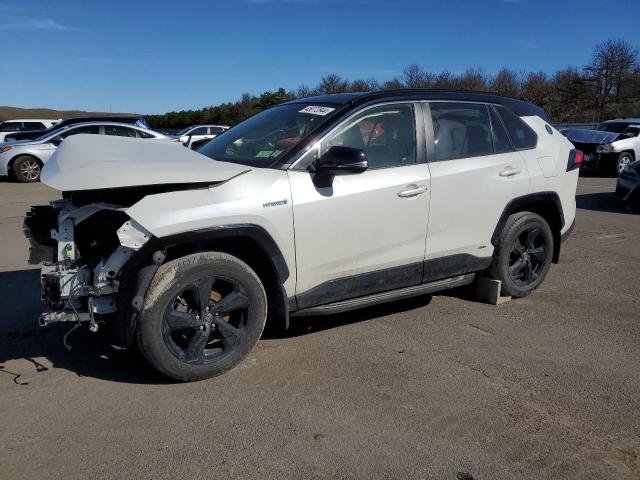 JTMEWRFV4KD518152 - 2019 TOYOTA RAV4 XSE WHITE photo 1