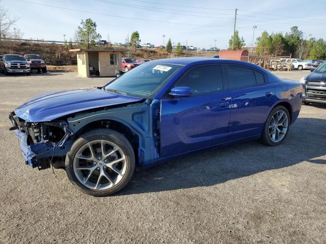 2C3CDXBG1NH166913 - 2022 DODGE CHARGER SXT BLUE photo 1