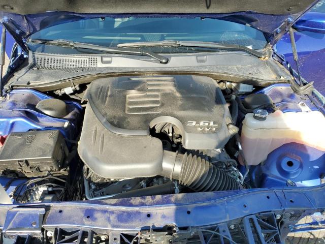 2C3CDXBG1NH166913 - 2022 DODGE CHARGER SXT BLUE photo 11