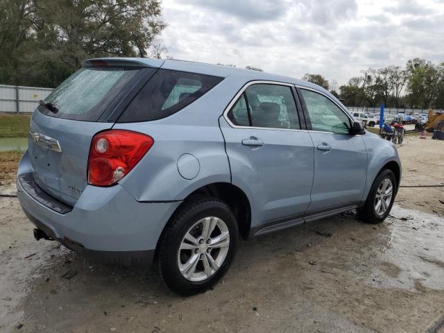 2GNALAEK2E6349453 - 2014 CHEVROLET EQUINOX LS BLUE photo 3