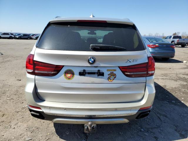 5UXKR6C51E0J72293 - 2014 BMW X5 XDRIVE50I SILVER photo 6