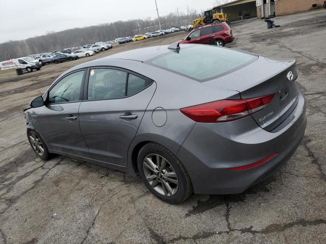 5NPD84LF1JH305786 - 2018 HYUNDAI ELANTRA SEL GRAY photo 2