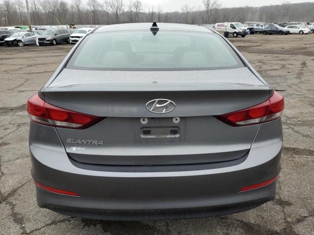 5NPD84LF1JH305786 - 2018 HYUNDAI ELANTRA SEL GRAY photo 6