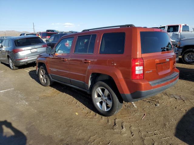 1C4NJRFB3CD567607 - 2012 JEEP PATRIOT LATITUDE ORANGE photo 2